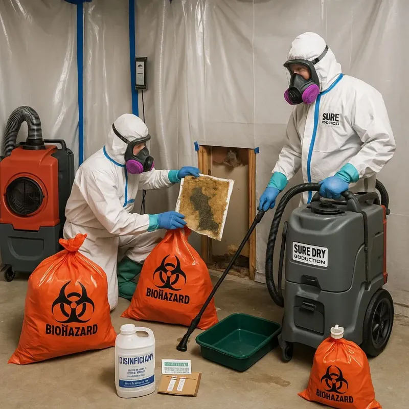Contaminated Water Handling Protocols process in Lamar, AR