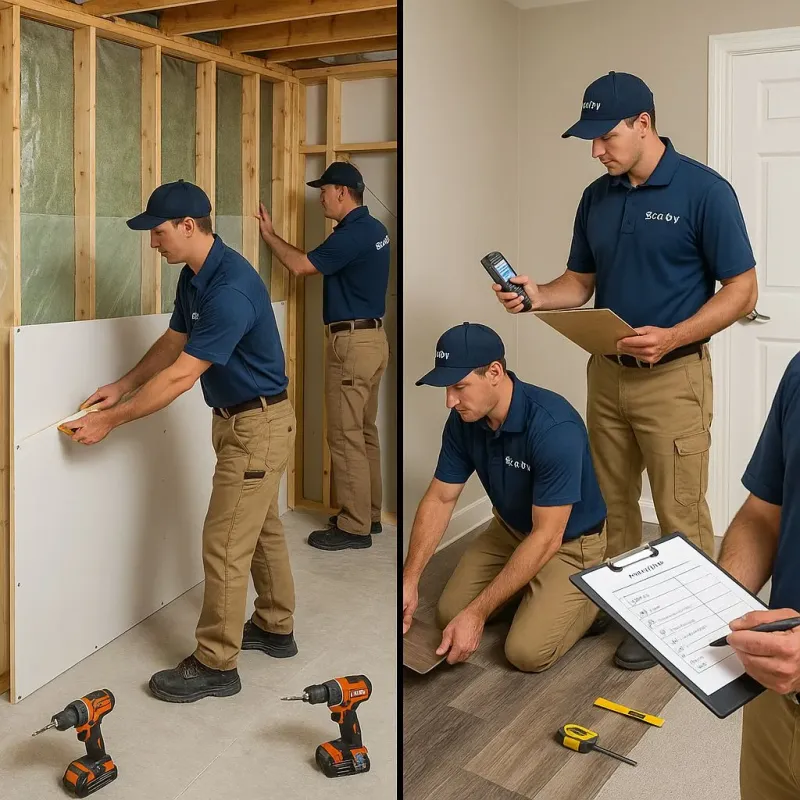 Repairs and Reconstruction process in Lamar, AR
