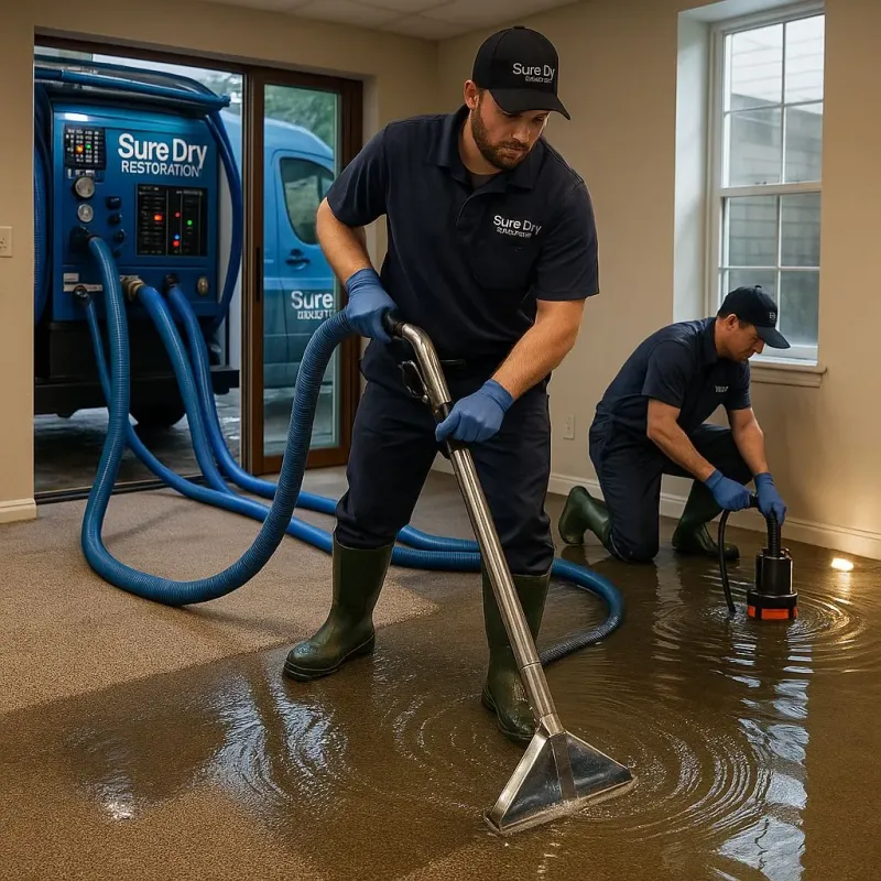Water Extraction and Removal process in Lamar, AR